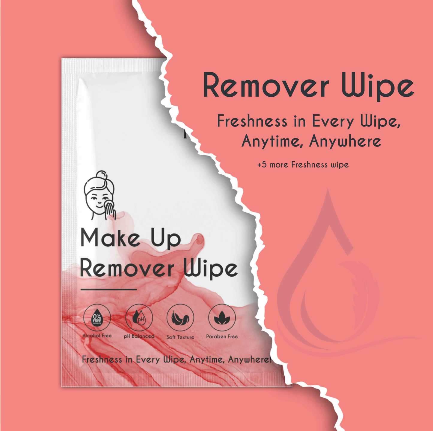 Make Up Remover Wipe (50 Pcs)