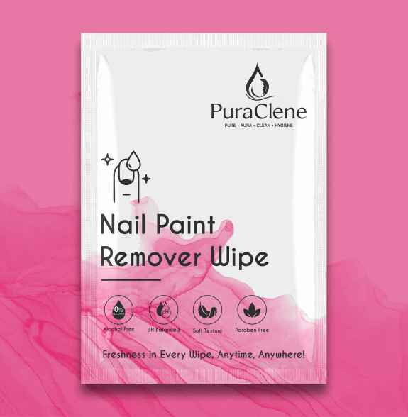 Nail Paint Remover Wipe (50 Pcs)