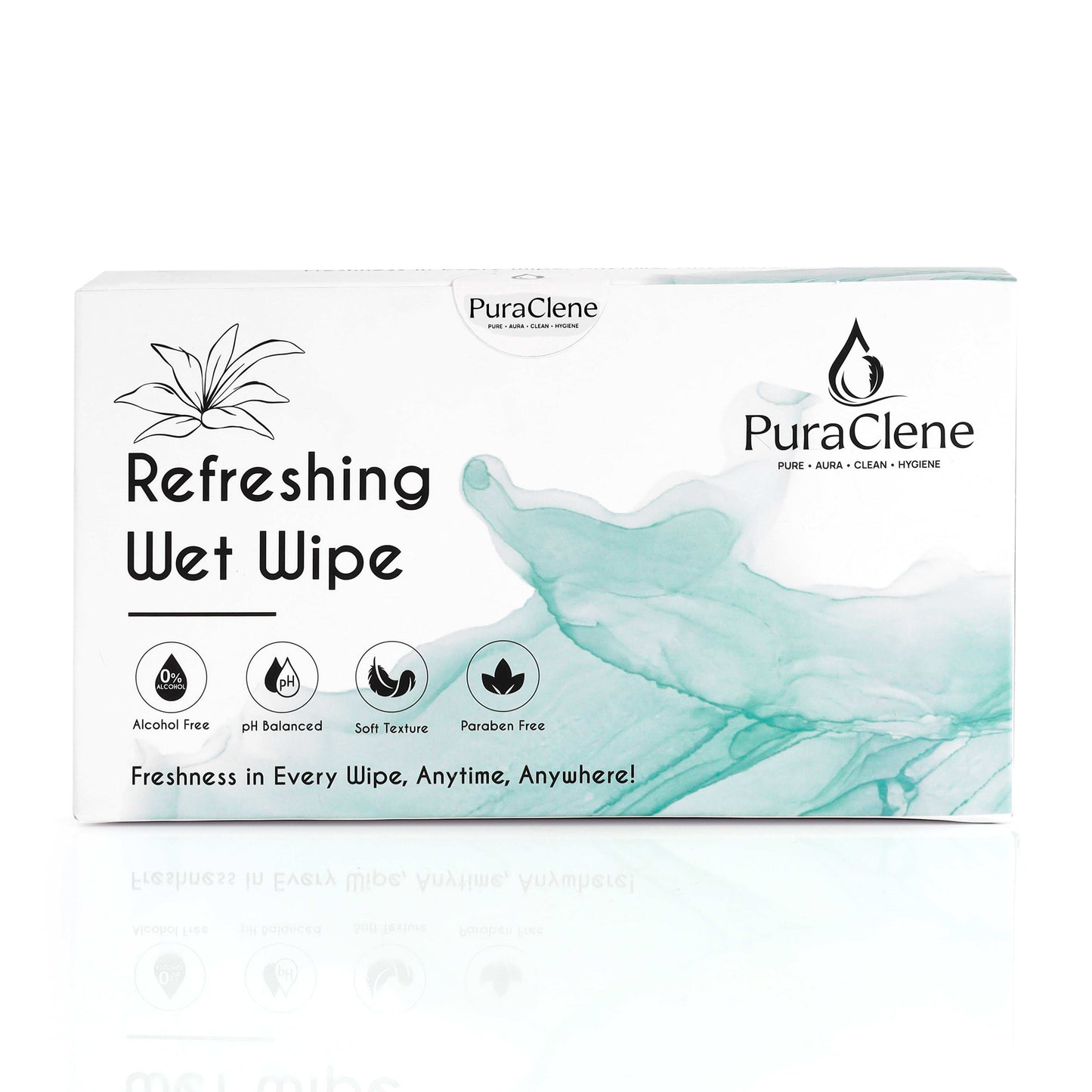 Refreshing Wet Wipe - Jasmin (50 Pcs)