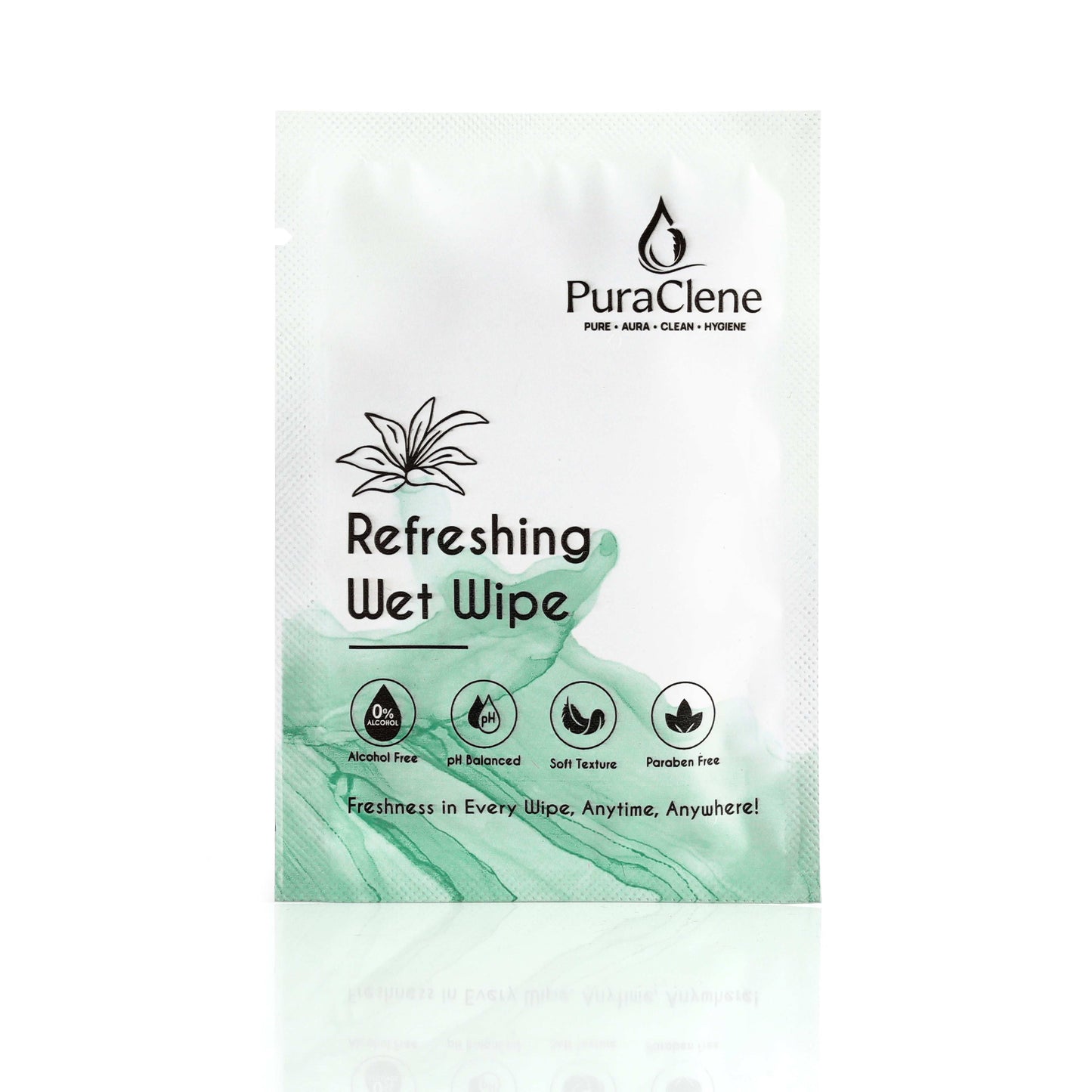 Refreshing Wet Wipe - Jasmin (50 Pcs)