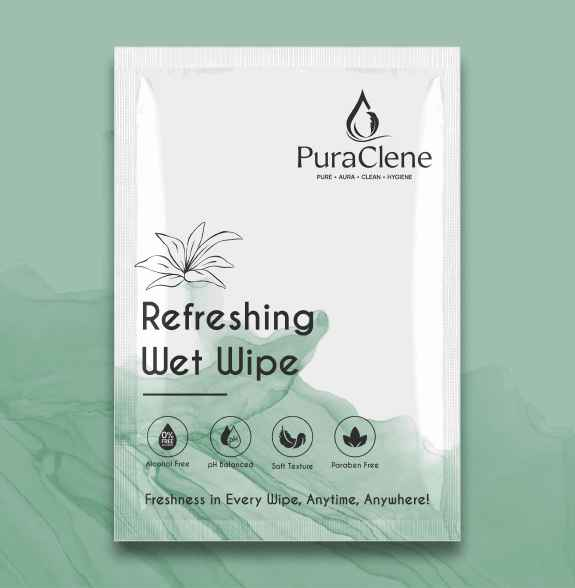 Refreshing Wet Wipe - Jasmin (50 Pcs)